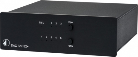 Pro-Ject Dac Box S2 Plus, svart