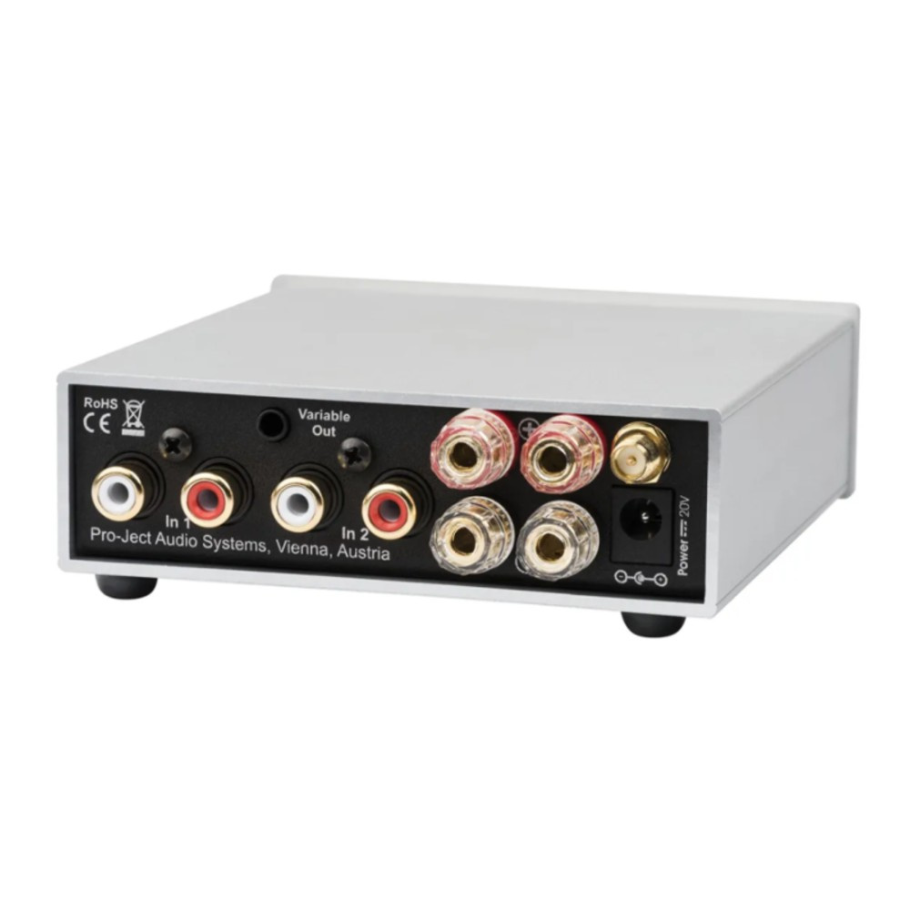 Pro-Ject Stereo Box S3 BT, integrert stereoforsterker, sølv