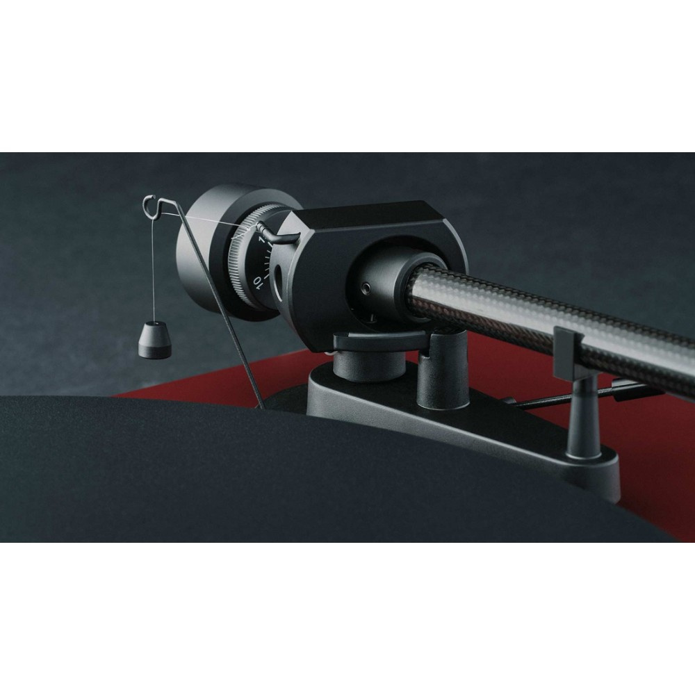 Pro-Ject Debut EVO 2 platespiller Pick-It MM EVO-pickup, matt vinrød