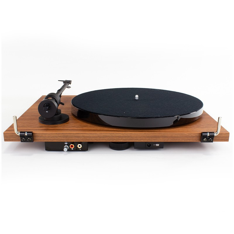 Pro-Ject E1 Phono platespiller med AT3600L-pickup, valnøtt