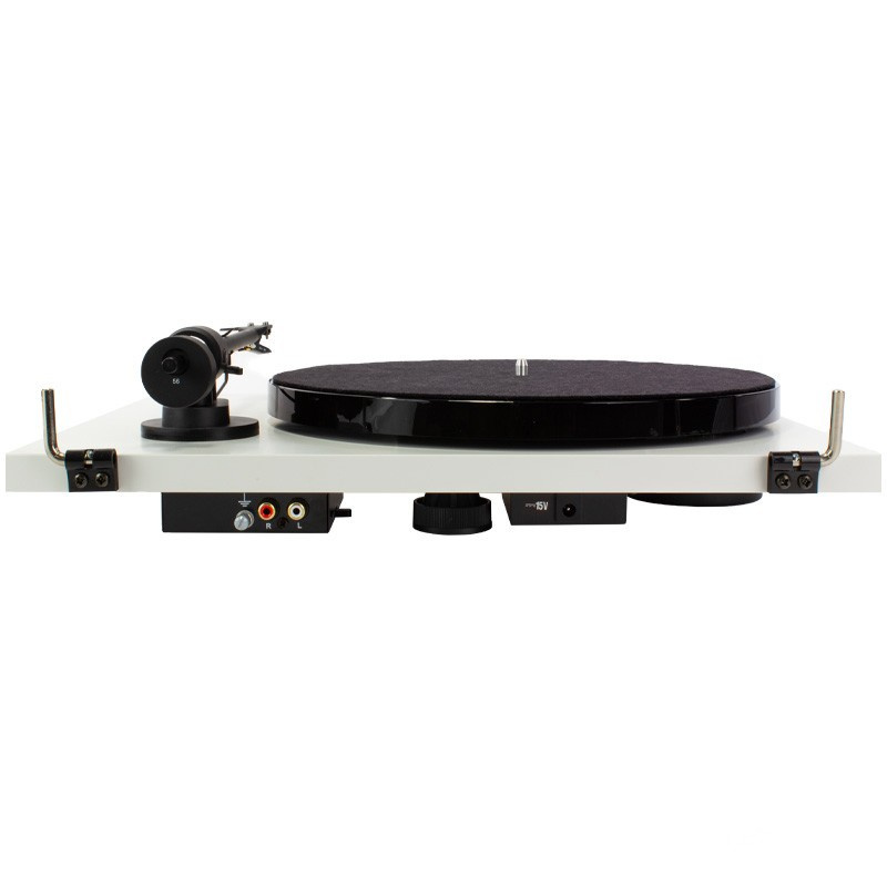 Pro-Ject E1 Phono platespiller med AT3600L-pickup, pianohvit