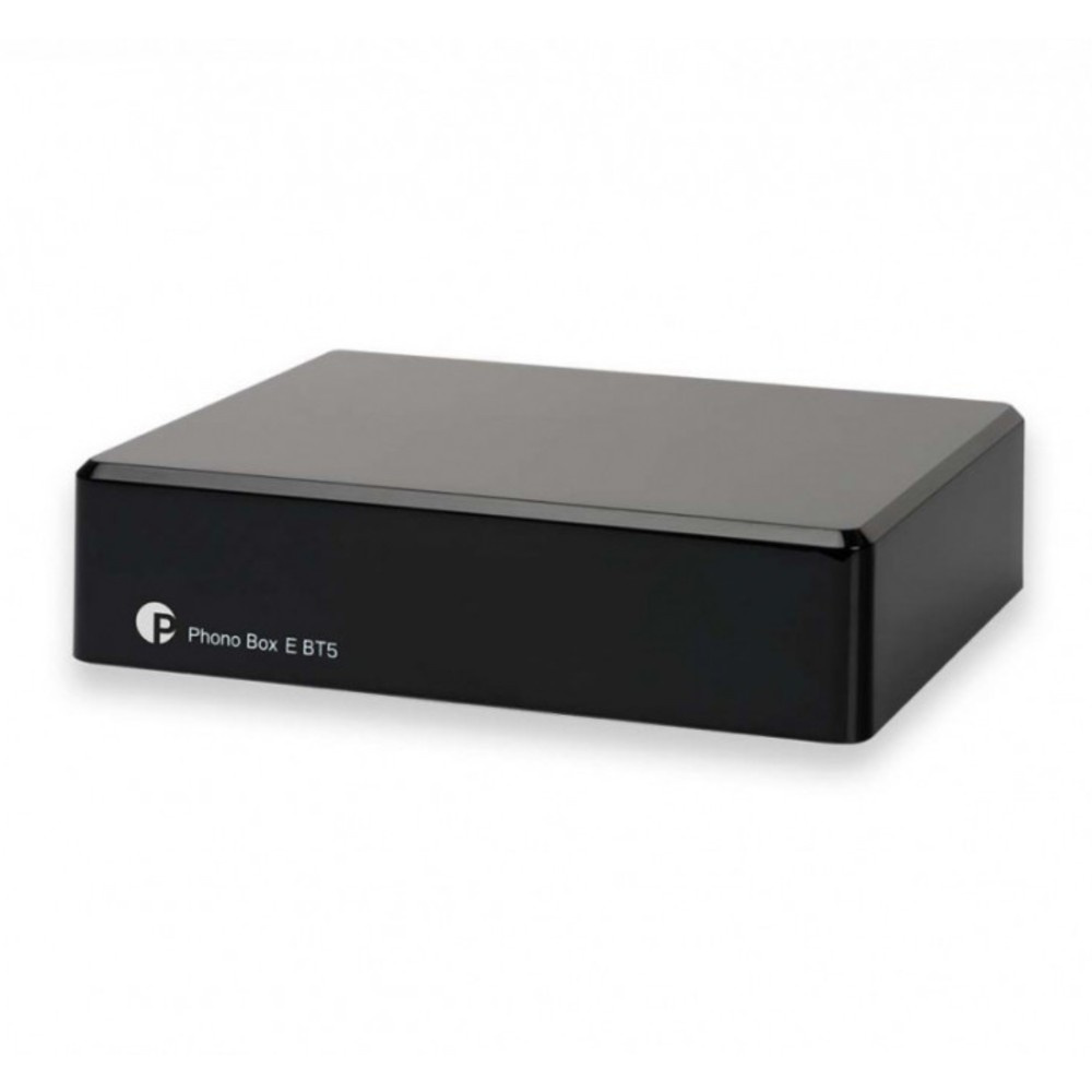 Pro-Ject Phono Box E BT5, RIAA-trinn med Bluetooth, svart