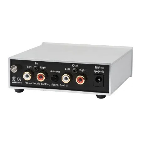 Pro-Ject Phono Box S2 RIAA-trinn, sølv