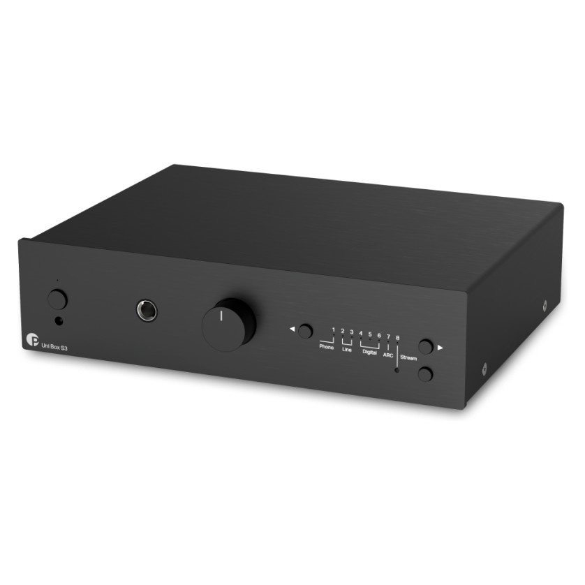 Pro-Ject Uni Box S3 strømmeforsterker, svart