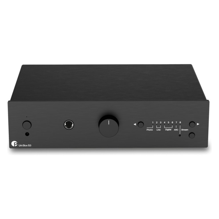 Pro-Ject Uni Box S3 strømmeforsterker, svart