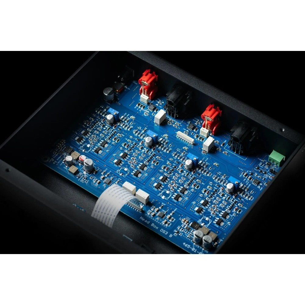 Pro-Ject Head Box DS3 B, balansert hodetelefonforsterker, svart
