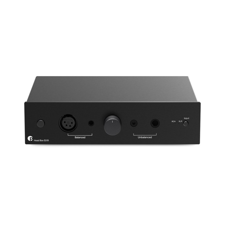 Pro-Ject Head Box S3 B, balansert hodetelefonforsterker, svart
