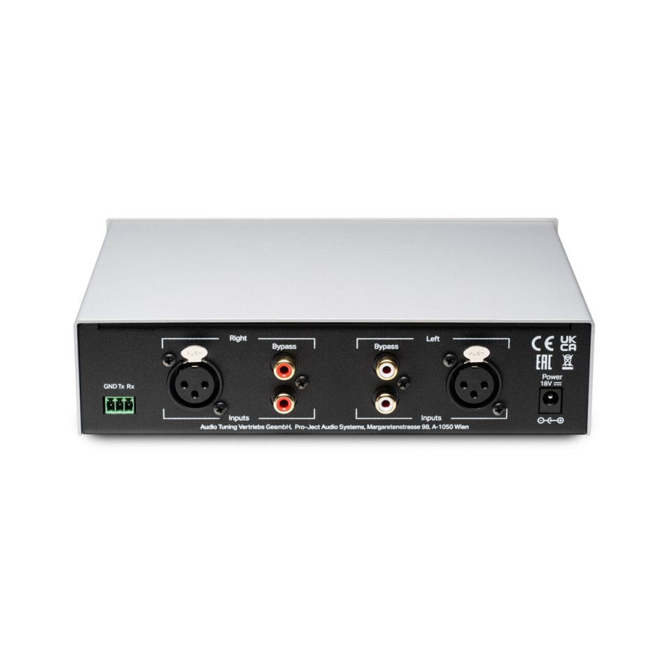 Pro-Ject Head Box S3 B, balansert hodetelefonforsterker, sølv