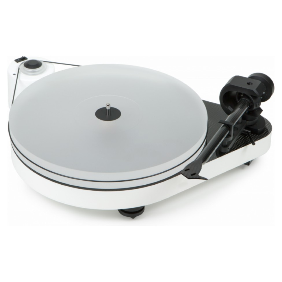 Pro-Ject RPM 5 Carbon, platespiller med 2M Bronze, hvit
