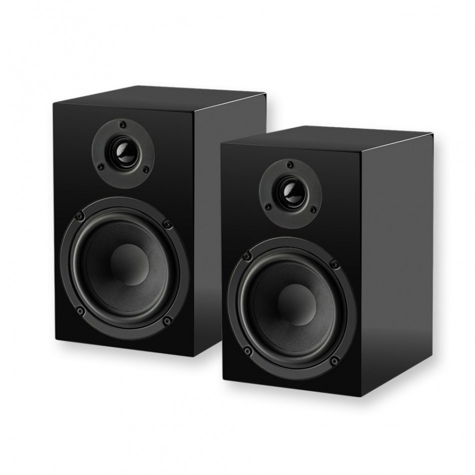 Pro-Ject Speaker Box 5 E, stativhøyttalere, par, svart