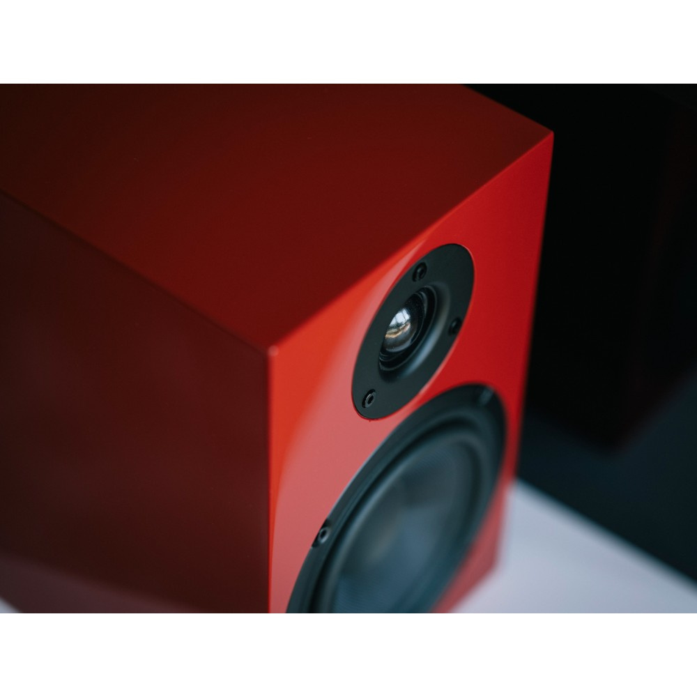 Pro-Ject Speaker Box 5 E, stativhøyttalere, par, rød