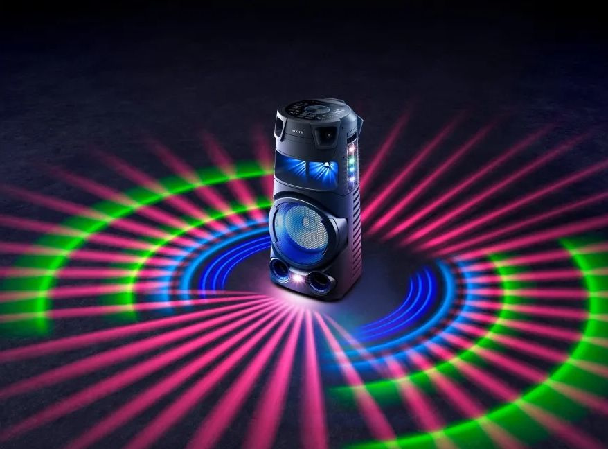 Sony MHC-V73D kraftfull festhøyttaler med CD/DVD-spiller