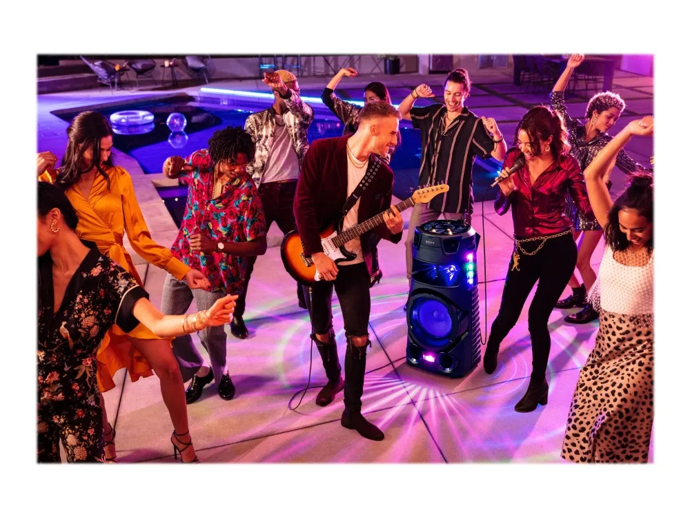 Sony MHC-V73D kraftfull festhøyttaler med CD/DVD-spiller