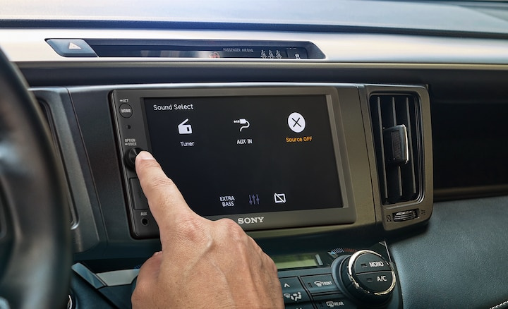 Sony XAV-AX1000, smart bilstereo med Bluetooth