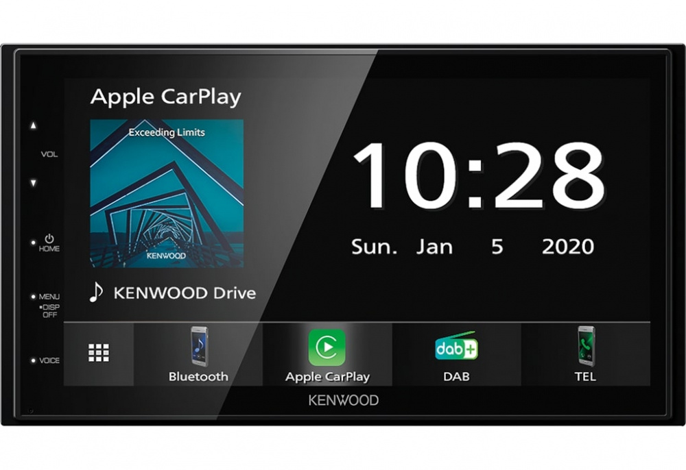 Kenwood DMX5020DABCAMPER, bilstereo til bobil med DAB+, CarPlay og mer