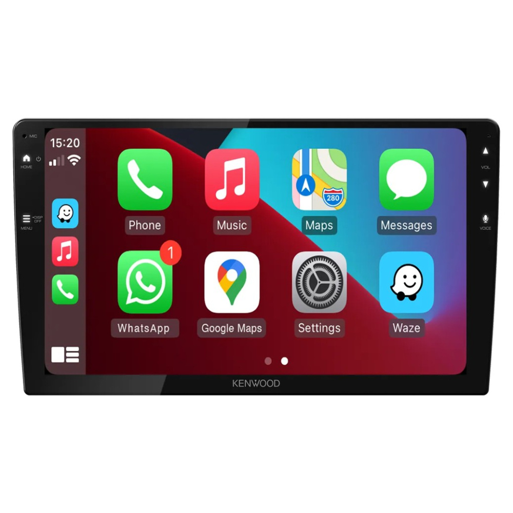 Kenwood DMX80AXS, 9 tommers bilstereo med trådløs Android Auto/CarPlay