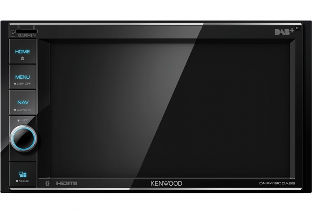 Kenwood DNR4190DABS, bilstereo med navigasjon, DAB og Apple CarPlay