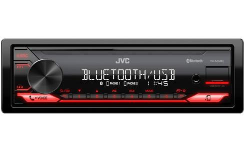 JVC KD-X272BT, bilstereo med Bluetooth og Spotify Control