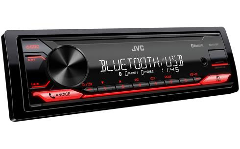 JVC KD-X272BT, bilstereo med Bluetooth og Spotify Control
