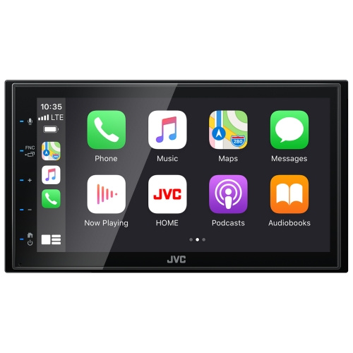 JVC KW-M560BT, smart bilstereo med Bluetooth, USB/AUX og 3 par lavnivå utganger