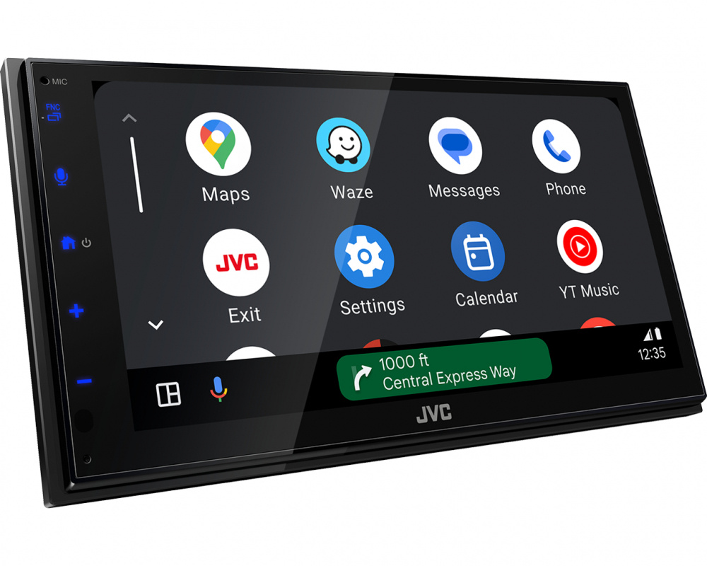 JVC KW-M695DBW, bilstereo med DAB, trådløs CarPlay & Android Auto
