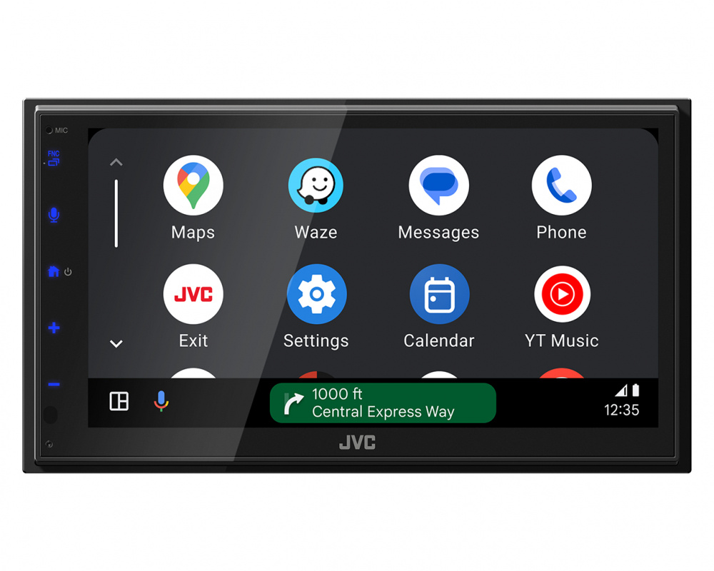 JVC KW-M695DBW, bilstereo med DAB, trådløs CarPlay & Android Auto