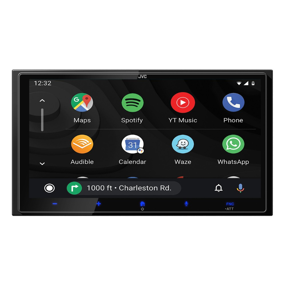 JVC KW-M795DBW, bilstereo med trådløs CarPlay og Android Auto
