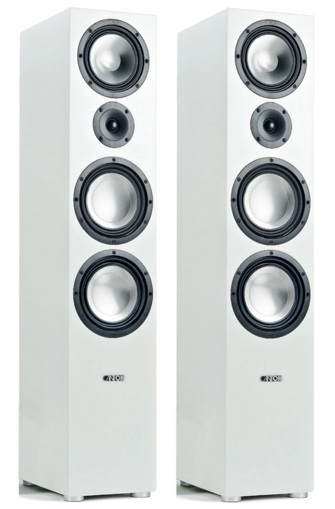 Canton GLE496 vita golvhögtalare