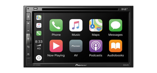 Pioneer AVH-Z5200DAB, smart bilstereo med DAB og Bluetooth