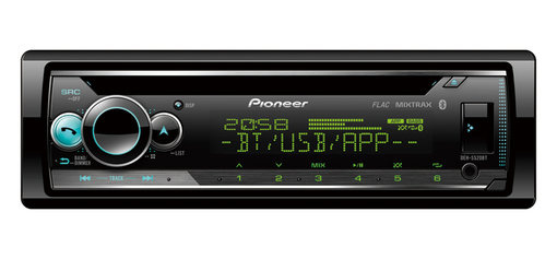 Pioneer DEH-S520BT, bilstereo med Bluetooth, AUX og USB