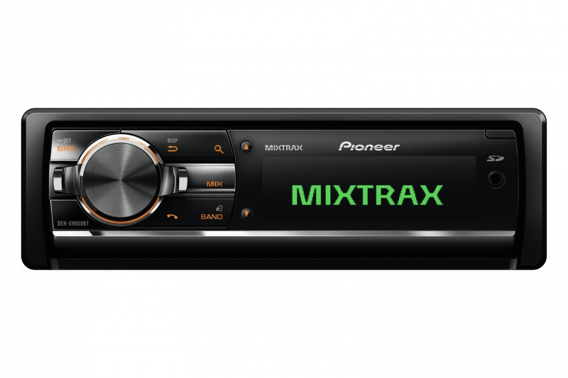Pioneer DEH-X9600BT, bilstereo med Bluetooth, CD, USB/AUX og 3 par lavnivå utganger