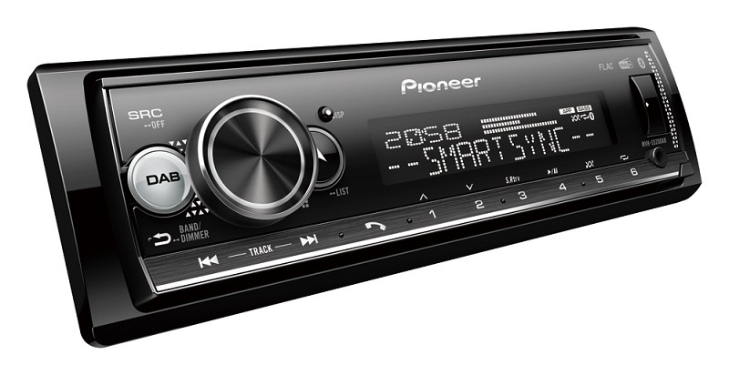 Pioneer MVH-S520DAB, bilstereo med Bluetooth og DAB
