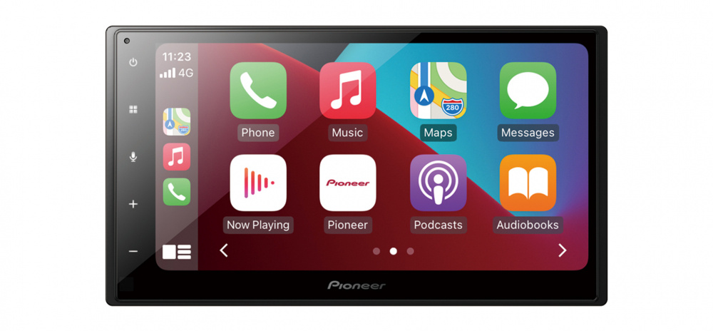 Pioneer SPH-DA160DAB, bilstereo med CarPlay, DAB+ og Bluetooth