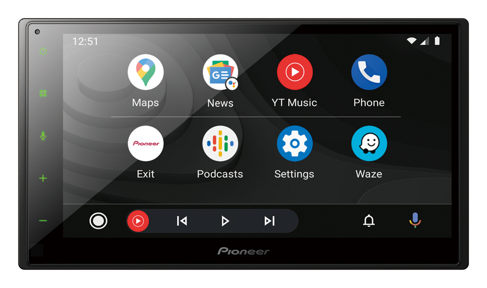 Pioneer SPH-DA160DAB, bilstereo med CarPlay, DAB+ og Bluetooth