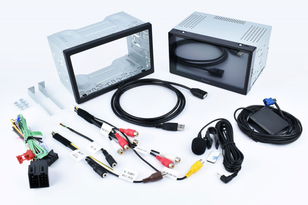 Pioneer SPH-DA360DAB, bilstereo med trådløs CarPlay, Android Auto, DAB+ och Bluetooth