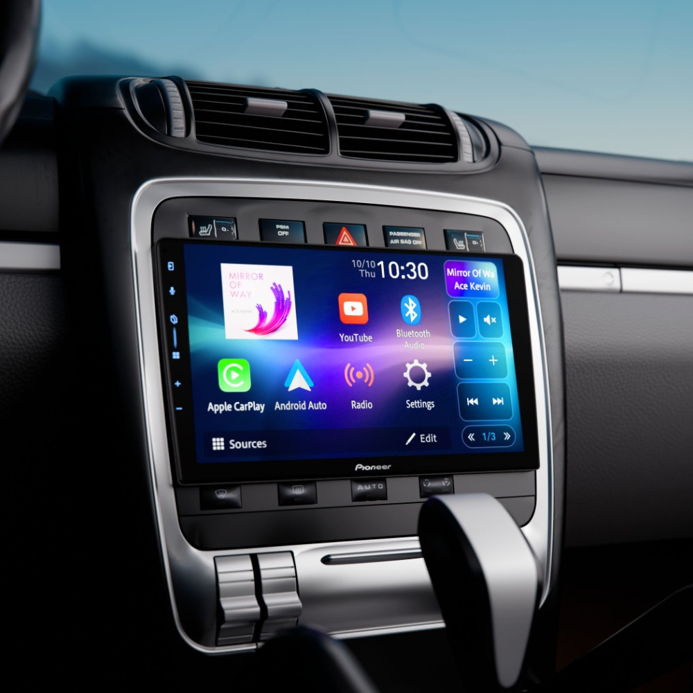 Pioneer SPH-PF97BT, 9-tommers bilstereo med trådløs CarPlay/Android Auto