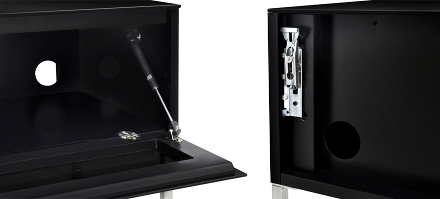 Norstone Khalm, TV/mediabenk pianosvart