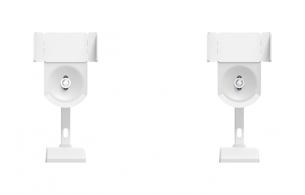 Norstone vitt väggfäste, par