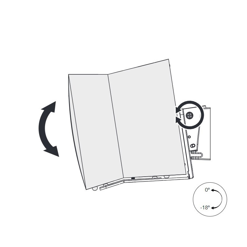 Norstone Sonos Era 300 WM tiltbar veggfeste, svart