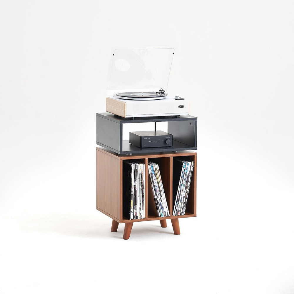 Norstone Stockholm 700, svart/valnøtt