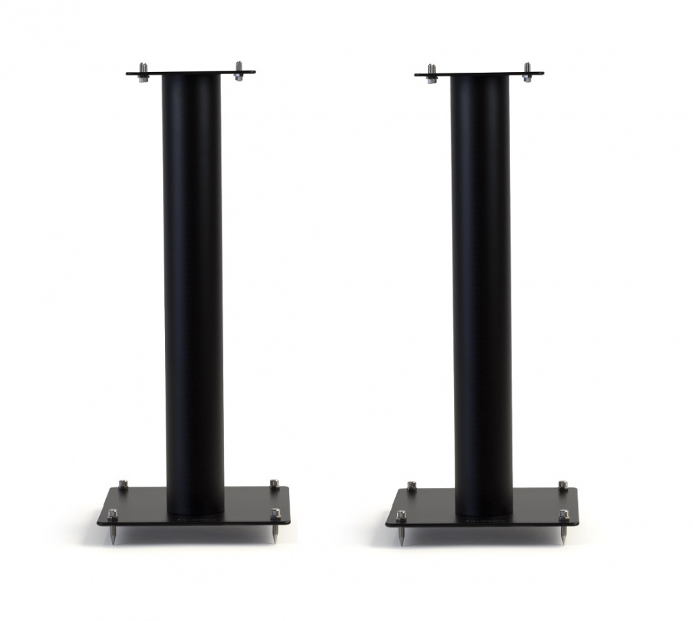 Norstone Stylum 2, høyttalerstativ svarte 60 cm høye