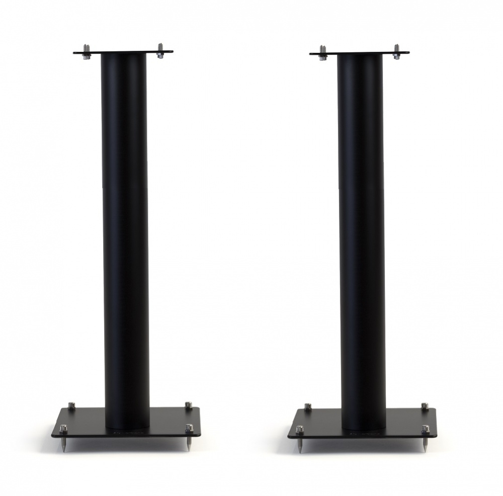 Norstone Stylum 3, høyttalerstativ svarte 80 cm høye
