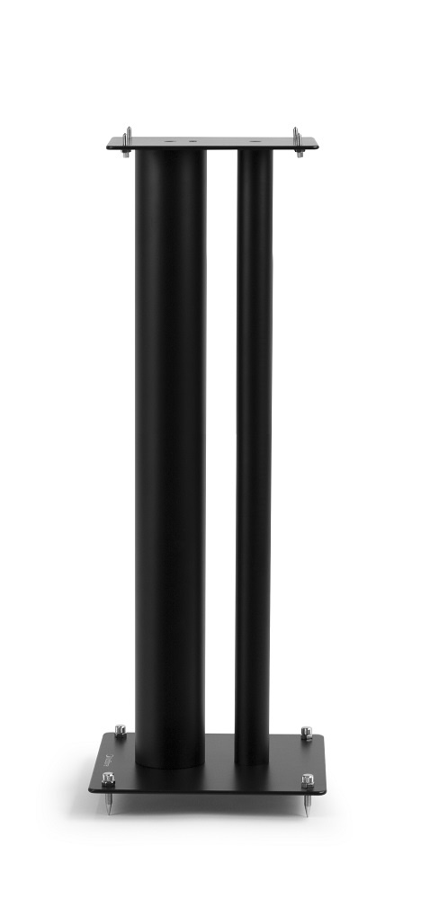 Norstone Stylum 3, høyttalerstativ svarte 80 cm høye