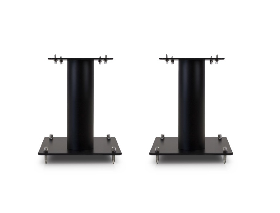 Norstone Stylum S, høyttalerstativ mattsvart 20 cm høye