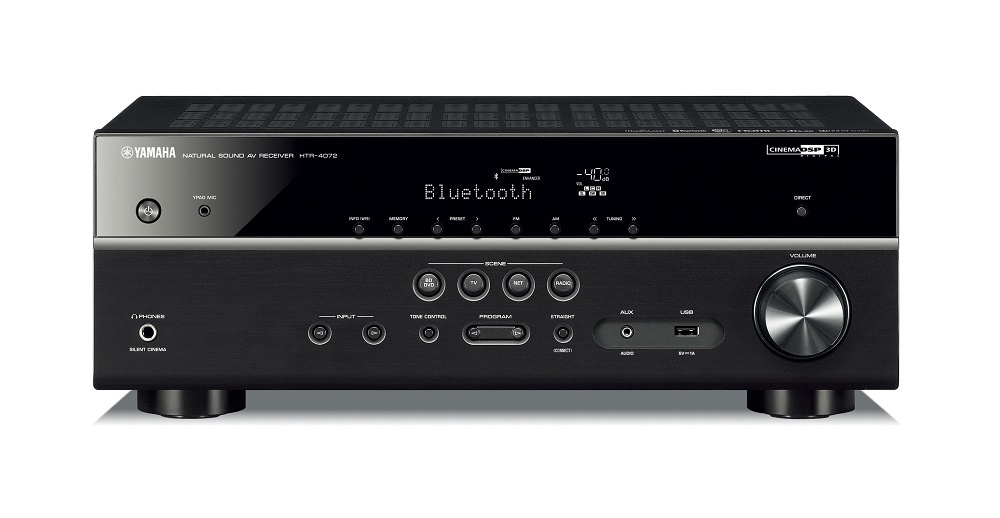 YAMAHA HTR-4072 Kinoforsterker, svart