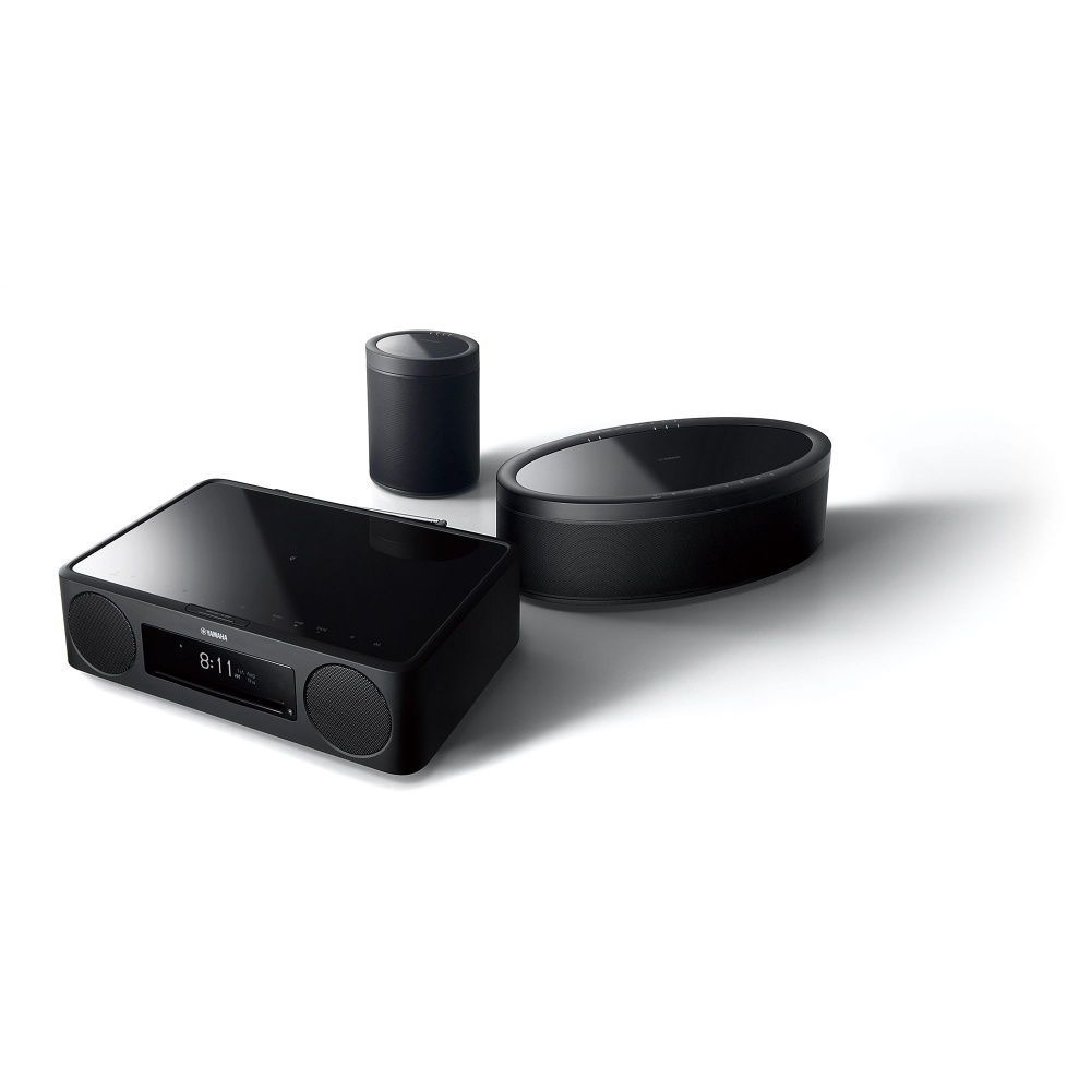 Yamaha MusicCast 200 internetradio med Wi-Fi, CD-spelare & mer, svart