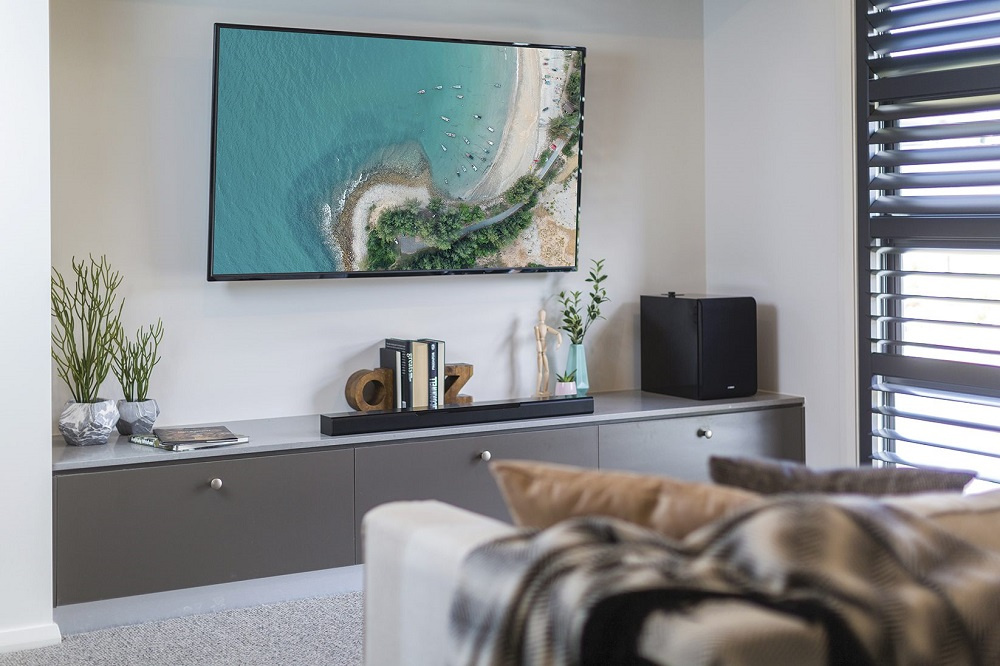 Yamaha MusicCast Sub100, trådløs svar subwoofer ned nettverk