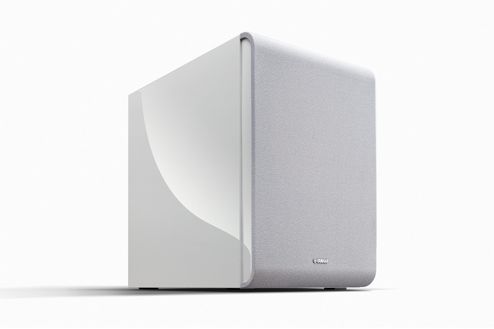 Yamaha MusicCast Sub100, trådløs hvit subwoofer med nettverk