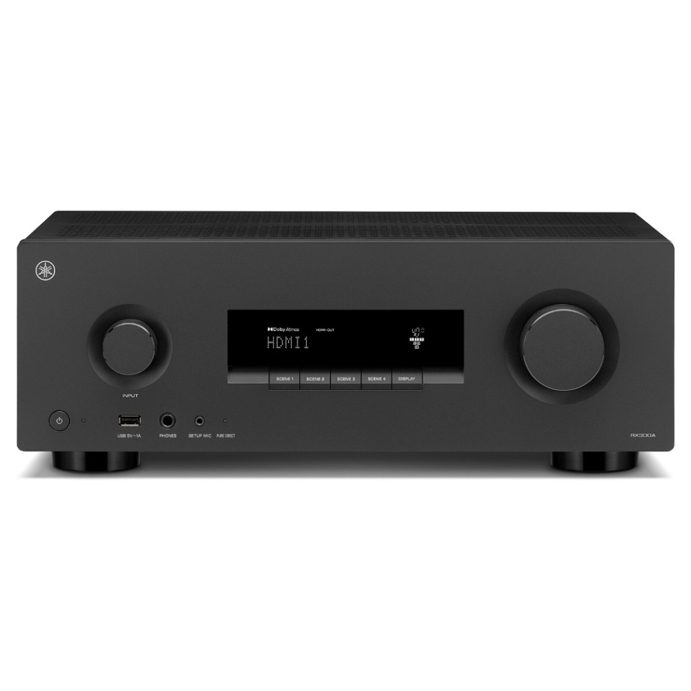 Yamaha RX300A hjemmekinoforsterker, svart