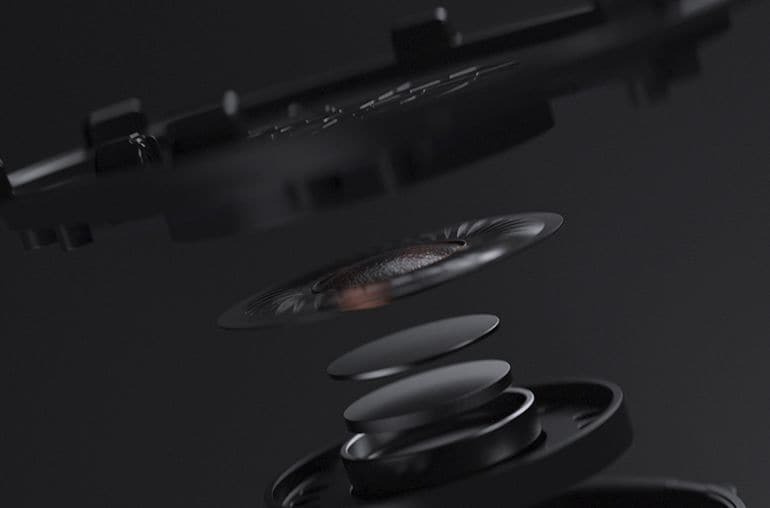 Yamaha YH-E700B beige, trådlösa brusreducerande hörlurar